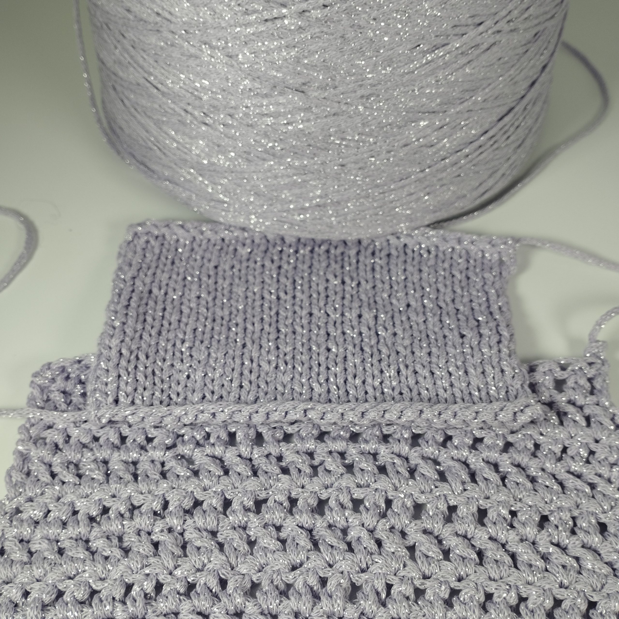 COTOLUX fettuccia 100% cotone con lurex - gomitolo 50 gr - immagine 8