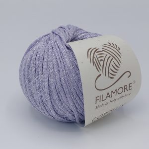 COTOLUX fettuccia 100% cotone con lurex – gomitolo 50 gr