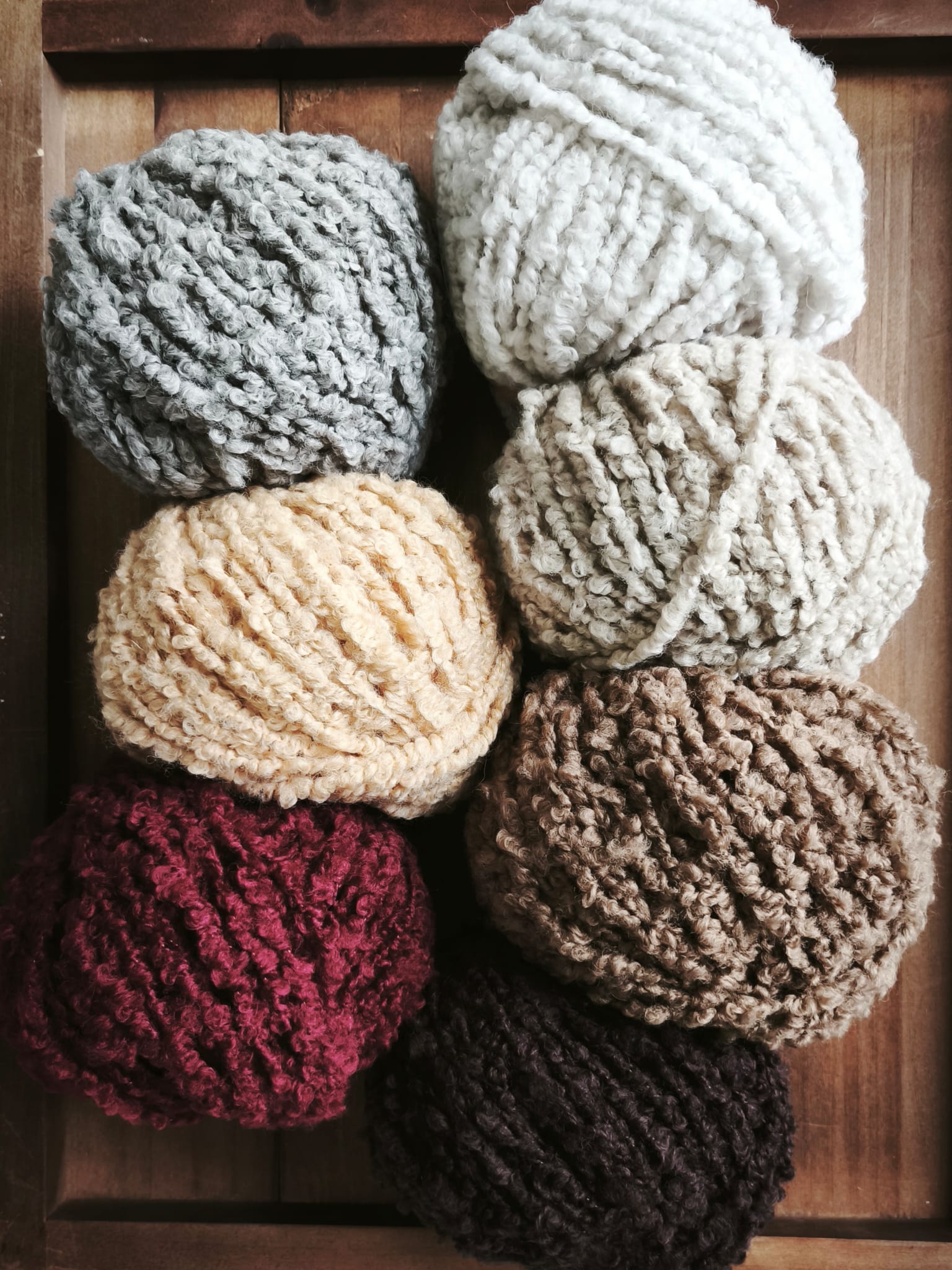 Bambolina - Lana BOUCLE' gomitolo 50 gr - immagine 11