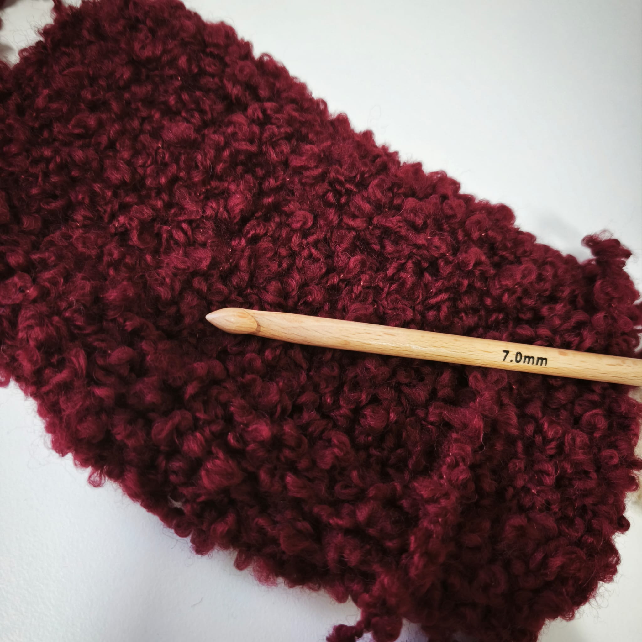 Bambolina - Lana BOUCLE' gomitolo 50 gr - immagine 4
