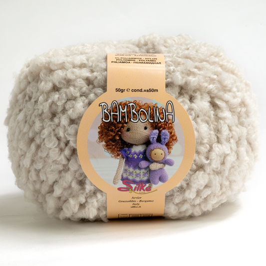 Bambolina - Lana BOUCLE' gomitolo 50 gr - immagine 20