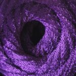 09 viola fettuccia velvet